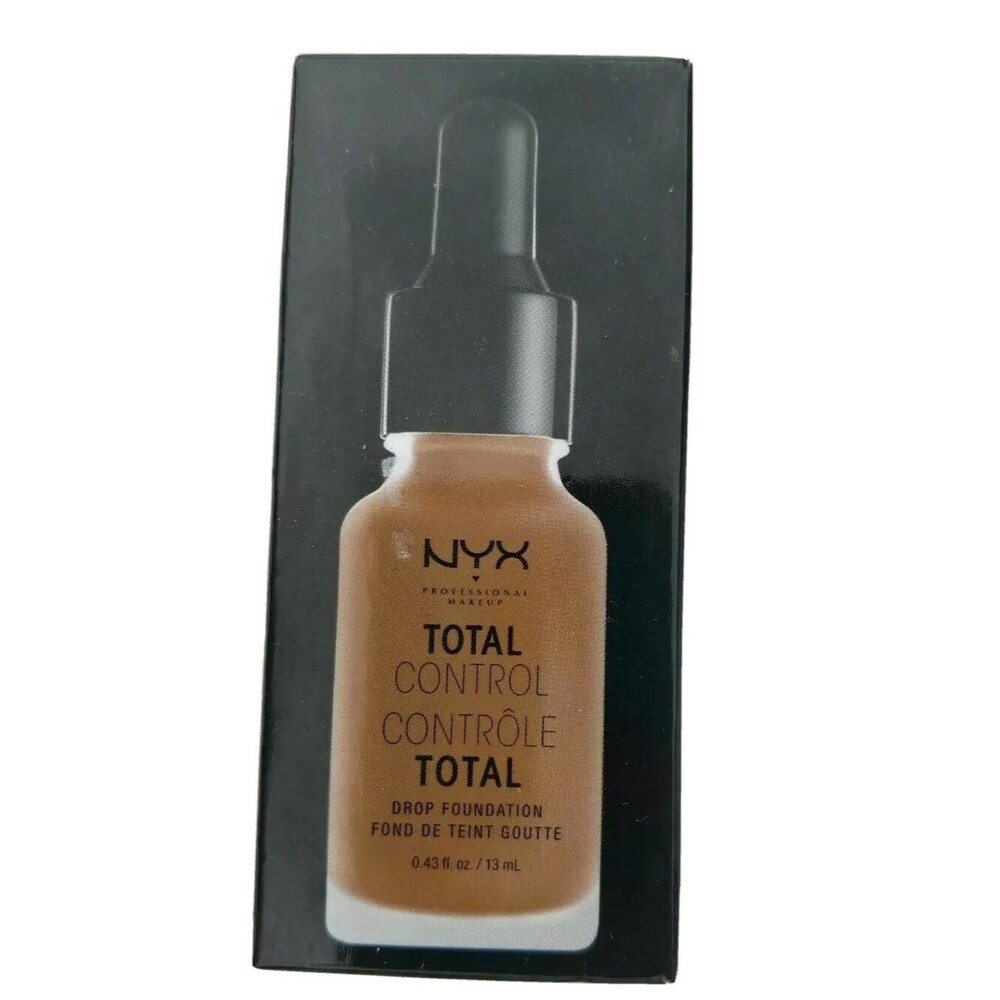 Nyx Total Control Drop Foundation TCDF16.5 Nutmeg UnSealed Box